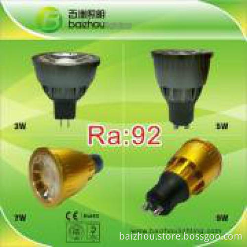 LED Spot Light 7W-92Ra-MR16/GU10 spot light-3 years warranty
